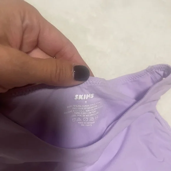 SKIMS Light Purple Bodysuit - Picture 3 of 4